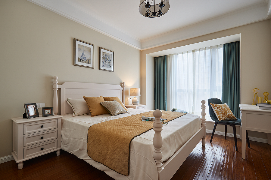 方正御星三居装修89平米小美风，美到哭