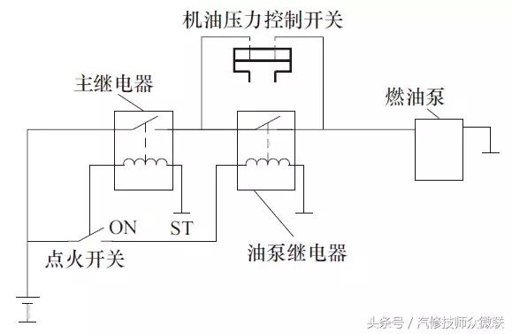 燃油泵控制电路原理图,涡轮式电动燃油泵工作原理