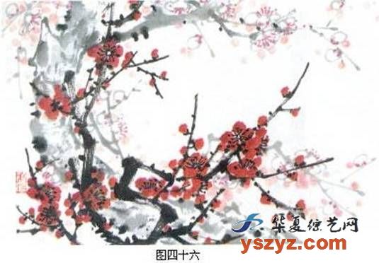 国画基础梅花的几种画法,徐湛国画梅花的画法视频