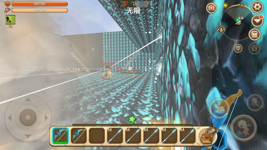 迷你世界玩家对战巨人,迷你世界玩家逃离房子