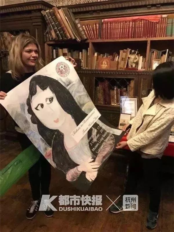 小姑娘画的蒙娜丽莎,中国小孩画蒙娜丽莎被收藏