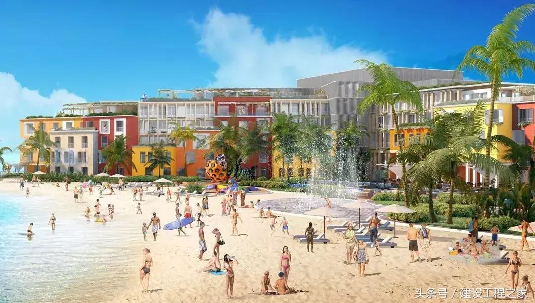 迪拜人工岛建造,迪拜新修的岛屿建筑