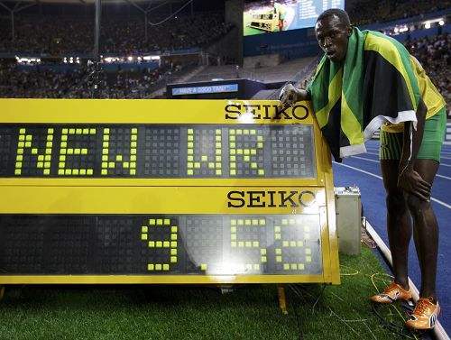 男子9秒83百米纪录今年世界排第几,谁打破了百米9秒58的纪录