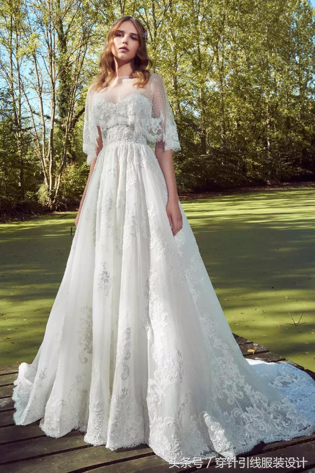 2018婚纱时尚造型趋势,2019婚纱礼服款式流行趋势