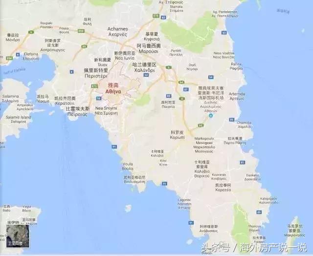 希腊雅典房产哪个地段好,希腊雅典买房什么地段