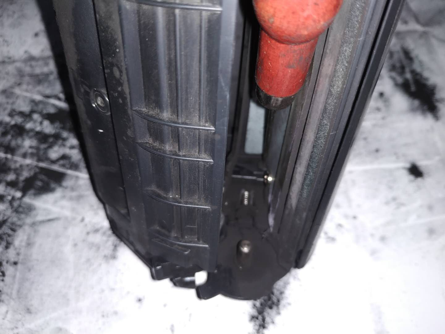 hp激光打印机加碳粉,打印机加碳粉视频教程