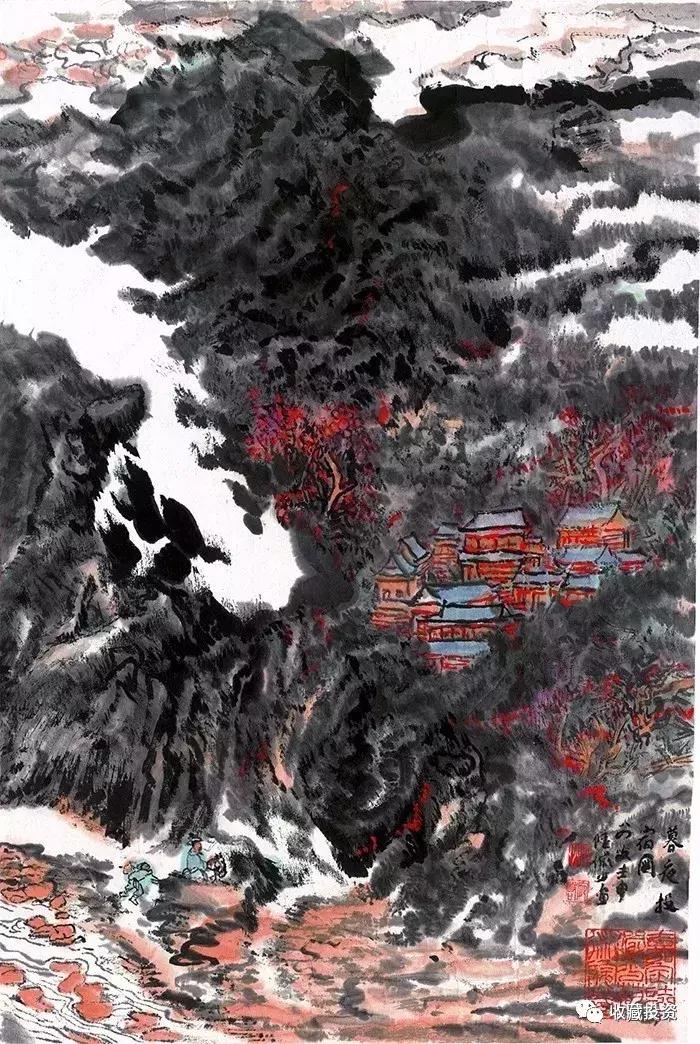 国画精品100幅动态,国画十大名家作品图片