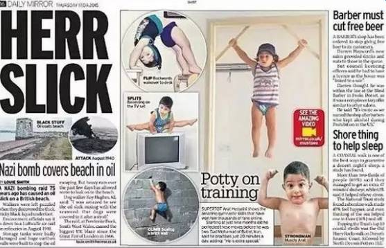 小孩双手握拳倒立俯卧撑,小孩倒立俯卧撑