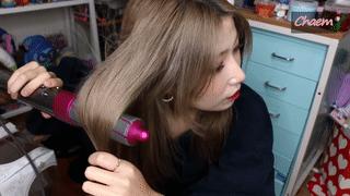 dyson戴森hs05落日玫瑰卷发棒,戴森卷发棒hs01和hs05买哪个好