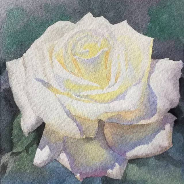 情人节用丙烯画画,情人节教我们画玫瑰