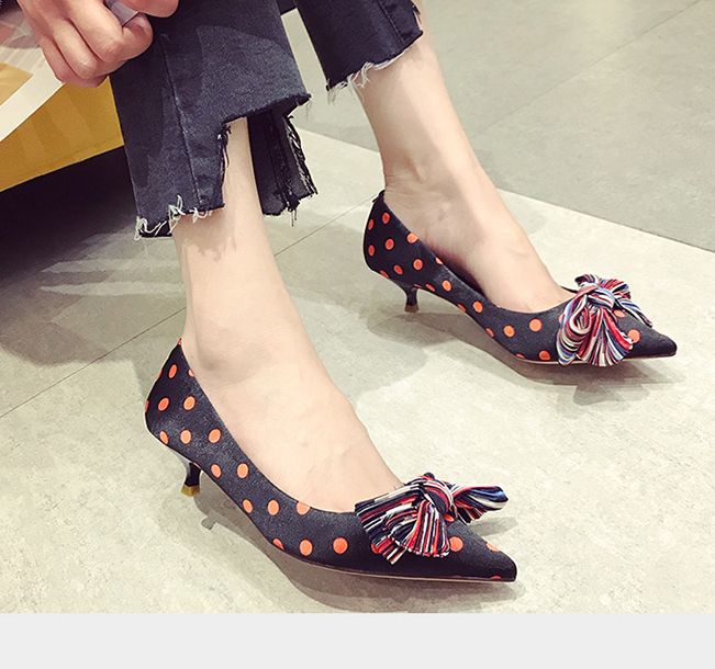 12厘米尖头细高跟薄底高跟鞋,尖头细高跟鞋简单好看