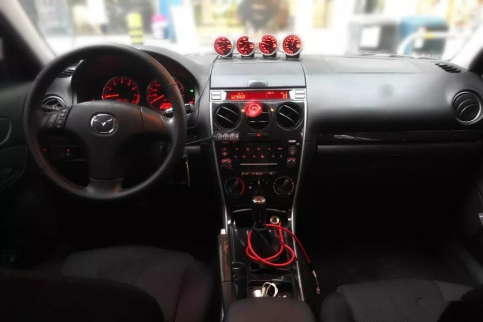 手动马自达6合法最快改装,马自达6手动挡暴力改装