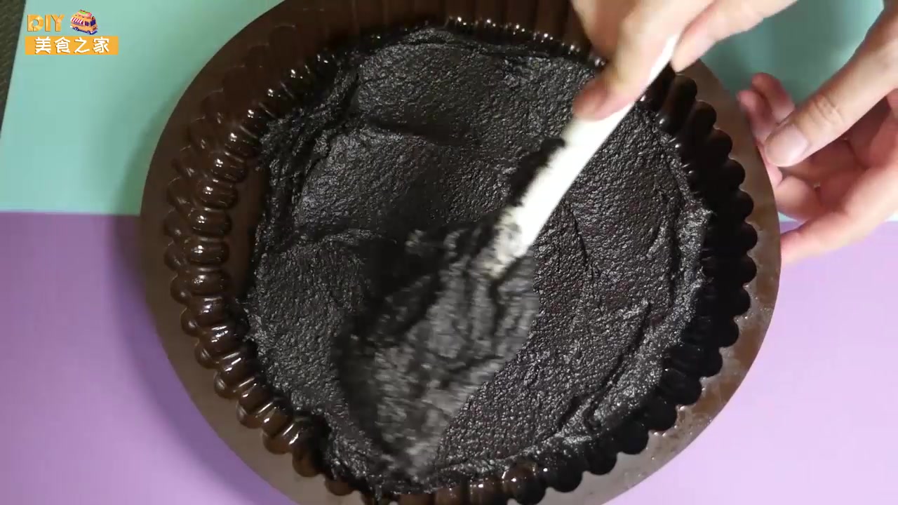 奶油奥利奥甜品做法,甜品制作教程奥利奥双层芝士蛋糕