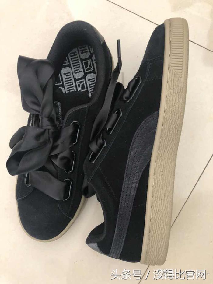 puma彪马板鞋厚底怎么辨真假,puma彪马女鞋蝴蝶结