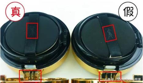 真假对比！我居然买到了假的YSL气垫！