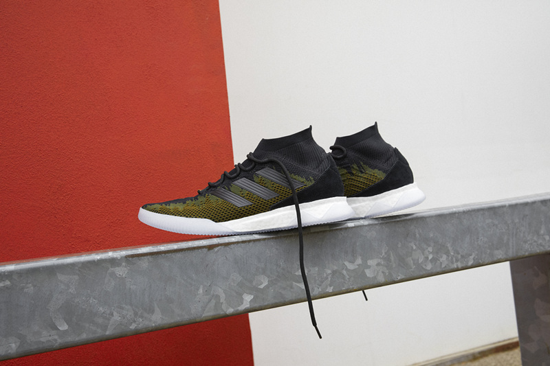 博格巴上脚球鞋,博格巴新红球鞋