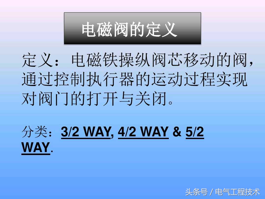电磁阀种类及工作原理图片,电磁阀的工作原理及示意图