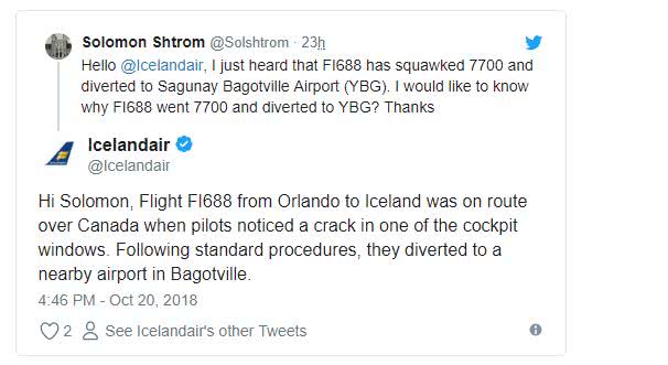 冰岛1:0加拿大视频,民航客机玻璃碎裂的时候