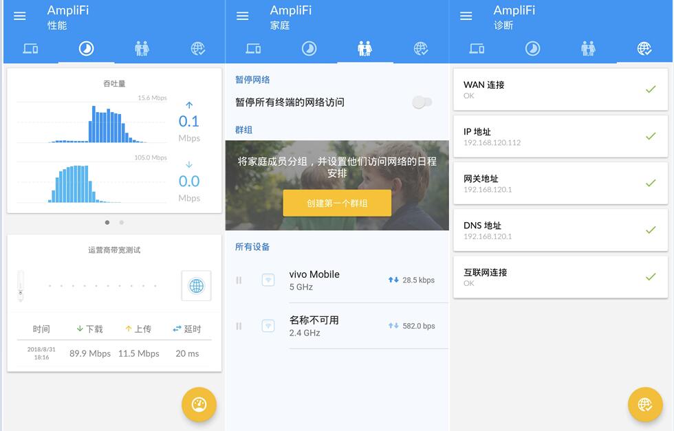 UBNTAmplifiMeshWiFi系统测评，不仅是自带美颜的路由系统