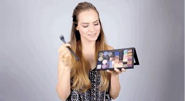 童婷高级发型教程,童婷美丽课堂日系妆容