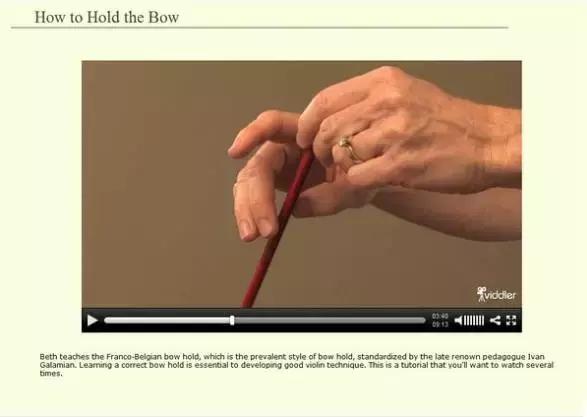 小提琴3指握弓法,小提琴3-5级教学视频