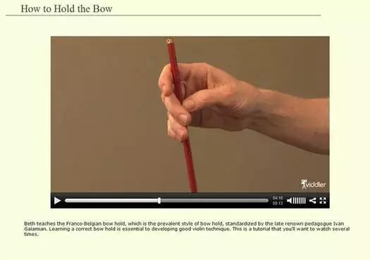 33张图看懂学小提琴如何优雅持弓