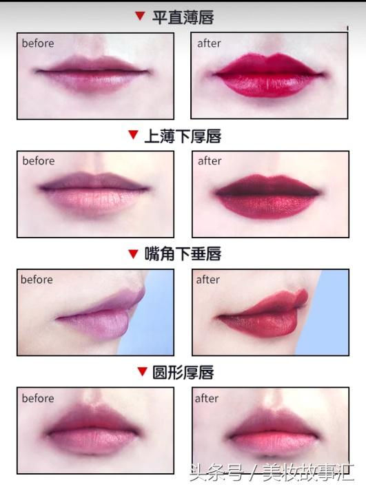 烈焰红唇娇艳欲滴,烈焰般的红色唇