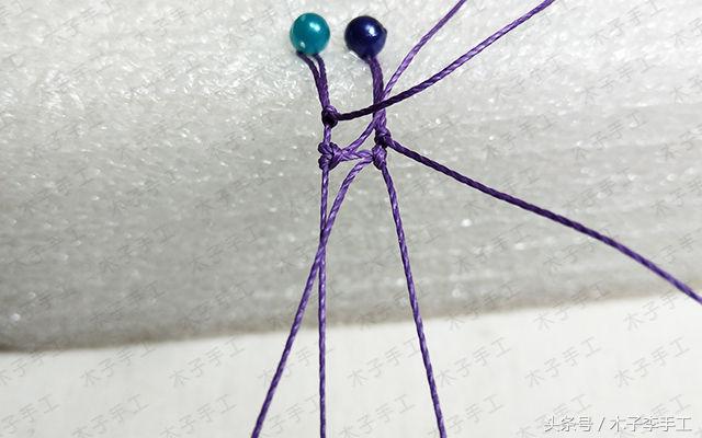 闺蜜同款金豆手链编法,闺蜜手链编法教程大全
