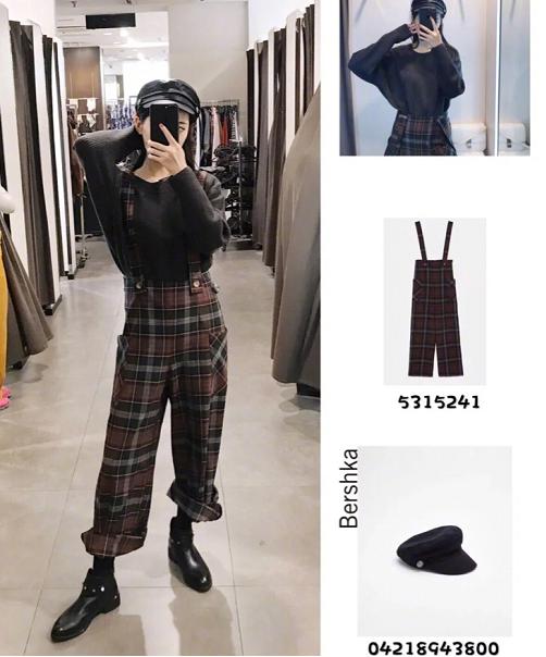 zara黑色侧面开叉针织衫短上衣,zara黑色立领针织衫大嫂同款