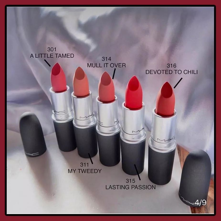 mac小样口红便宜,mac爆火口红色