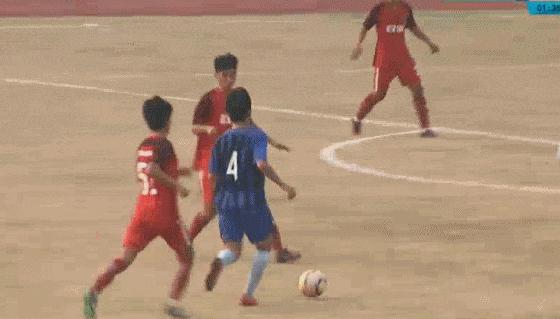 苏宁vs河南建业精彩进球,苏宁u19王楚淇