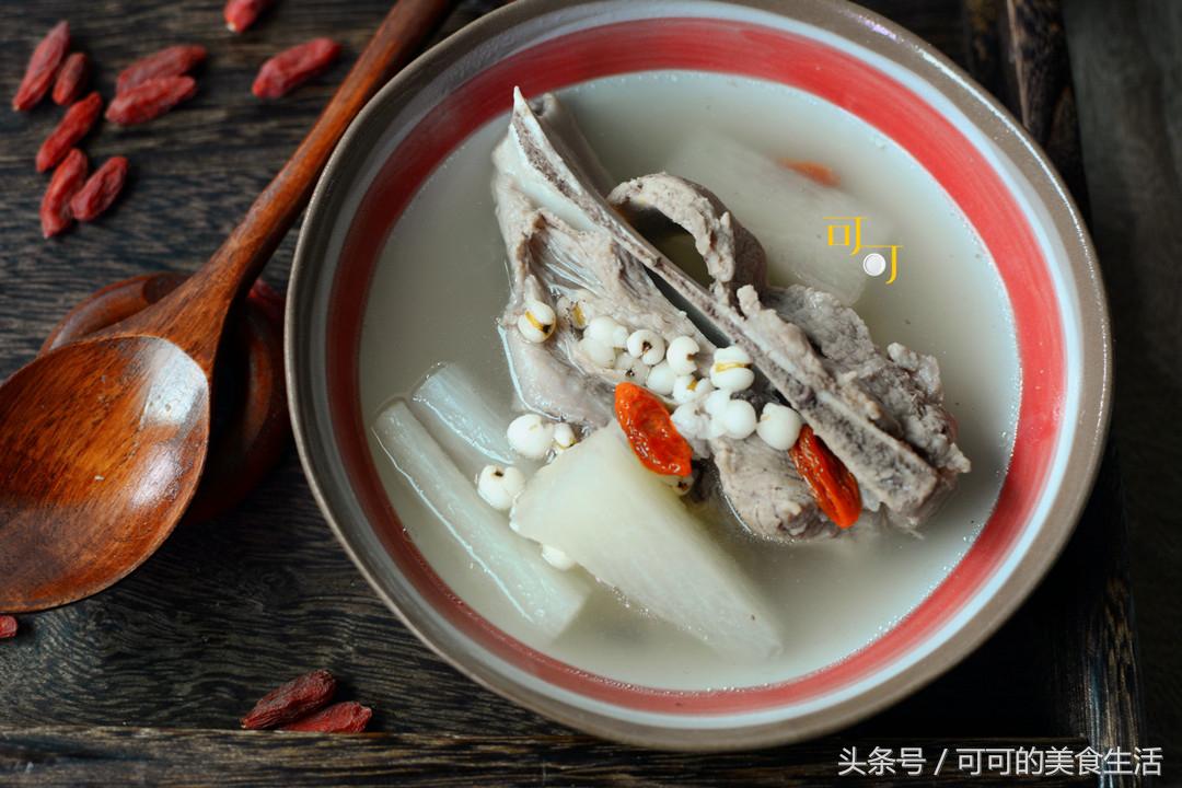 薏米山药猪骨汤做法和功效,猪骨薏米山药胡椒汤