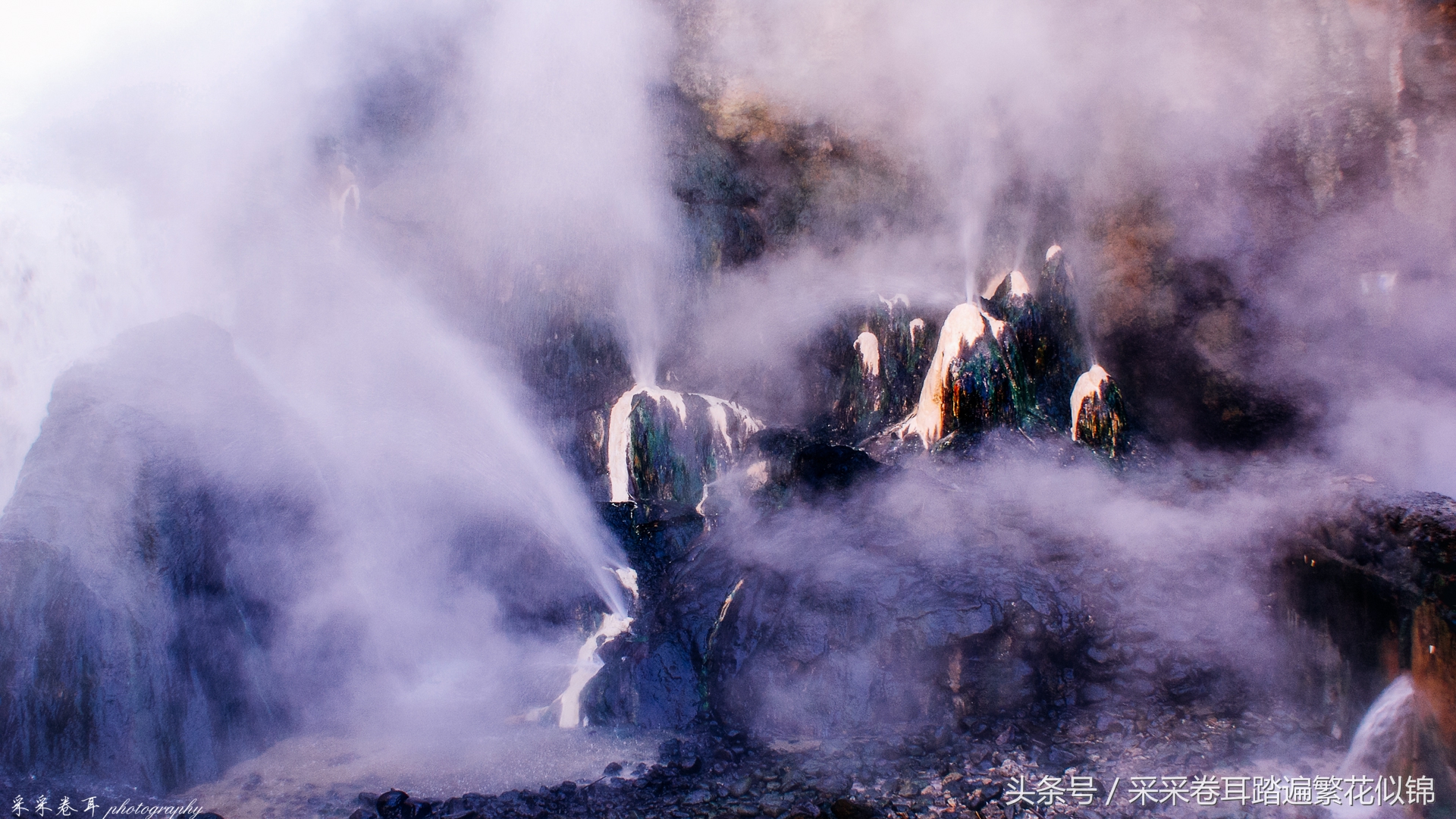 腾冲热海温泉纪念馆视频,云南腾冲天然地热温泉