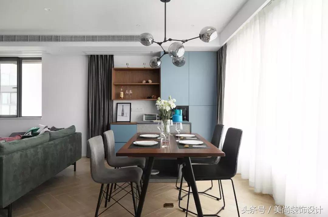 115平生活气息装修,115平三居室装修轻奢极简