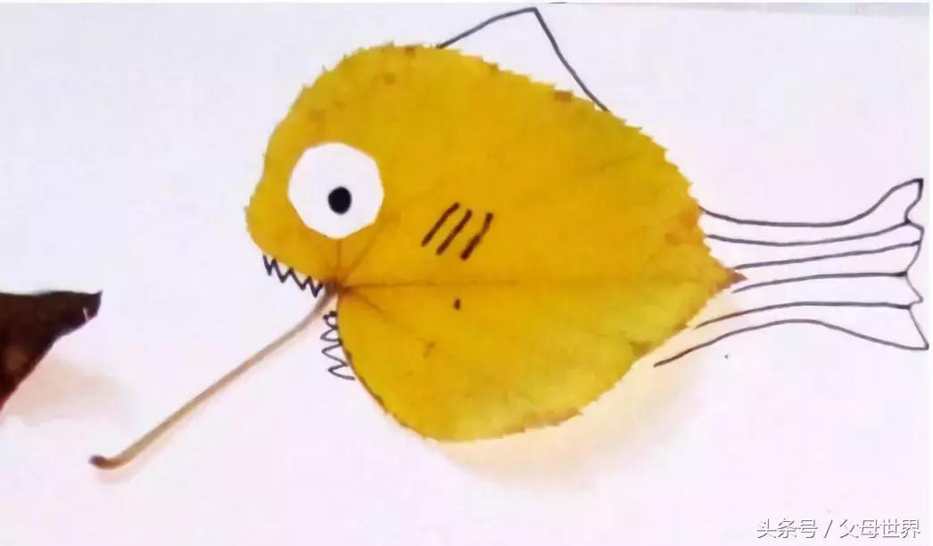 把秋天的落叶变成手工艺术品,秋天大自然手工创意