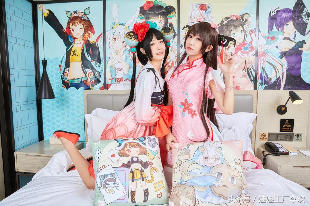 跟踪两位美少女进入酒店……发现了了不得的新天地！