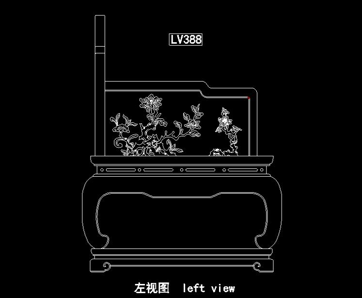 cad餐桌椅子平面图怎么画,cad家具图块