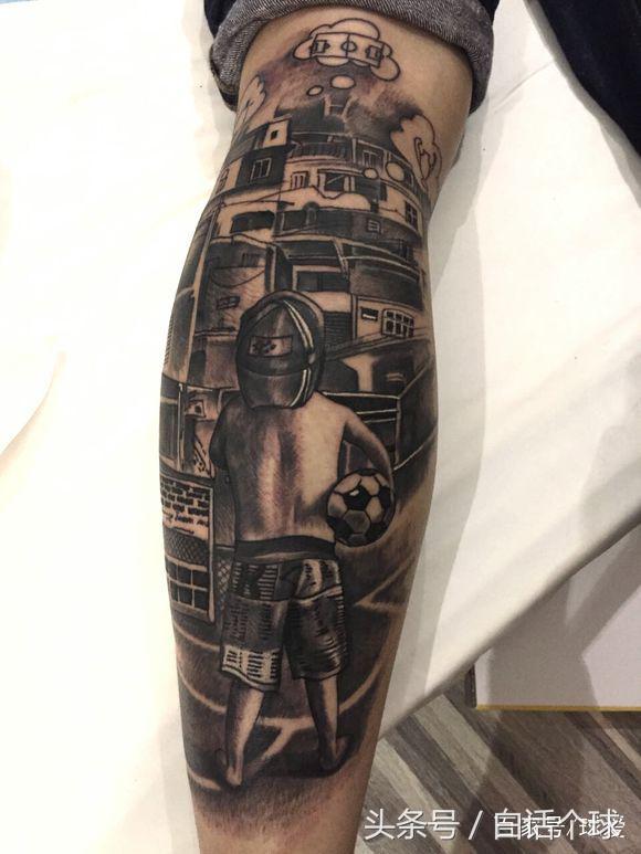 纹身内马尔,内马尔纹身帅照