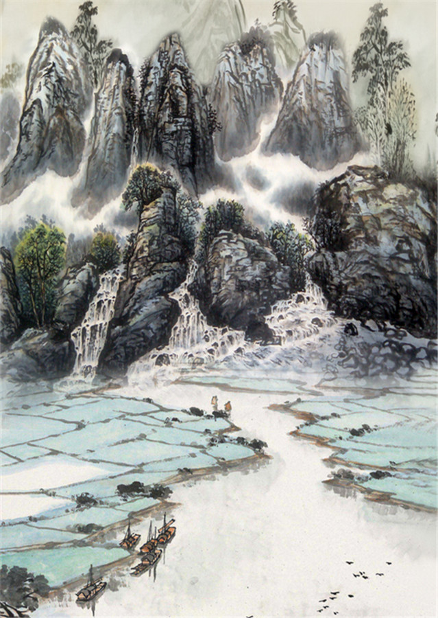 十句诗词话垂柳:含风鸭绿粼粼起,弄日鹅黄袅袅垂