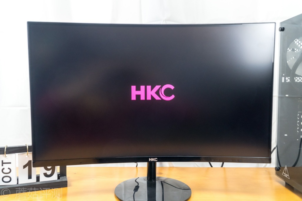 惠科27寸曲面显示器c270w拆解,惠科27qc显示器评测