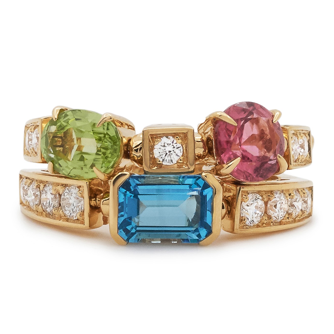 宝格丽慈善单圈戒指,bulgari宝格丽小红人不掉色戒指