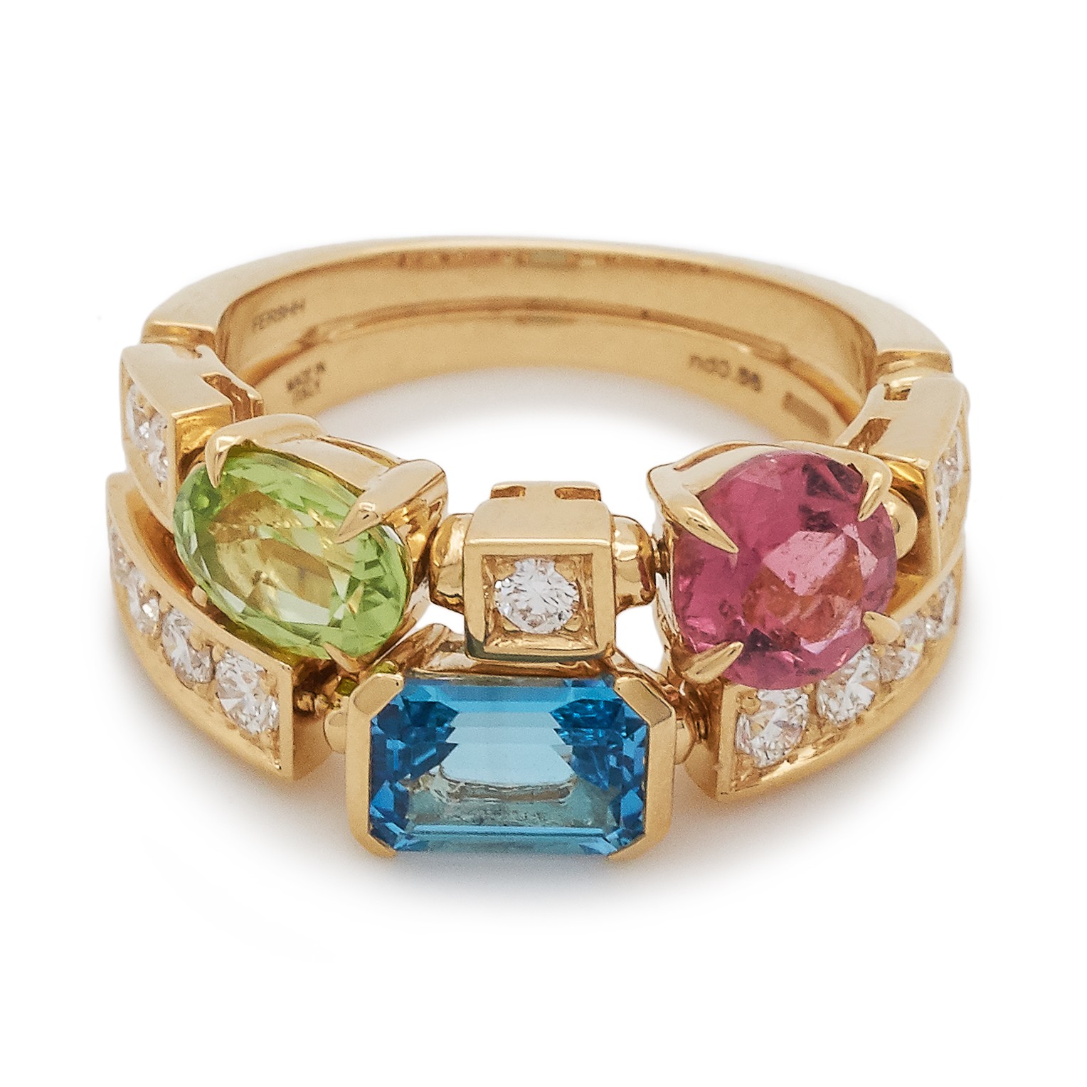 宝格丽慈善单圈戒指,bulgari宝格丽小红人不掉色戒指