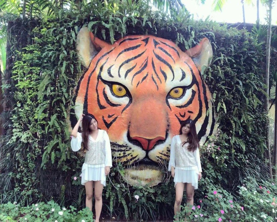 长发美美Sia丫丫带你游遍纸醉金迷曼谷小清新清迈