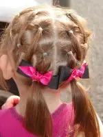 扎辫子教程女孩自己扎,扎辫子教程女孩