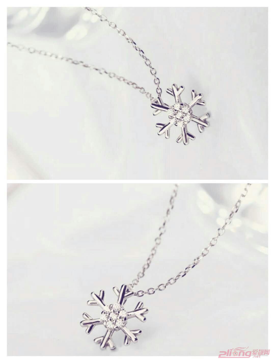 针织衫配上一条美美哒项链，胸前的风景，点缀的是整个秋冬