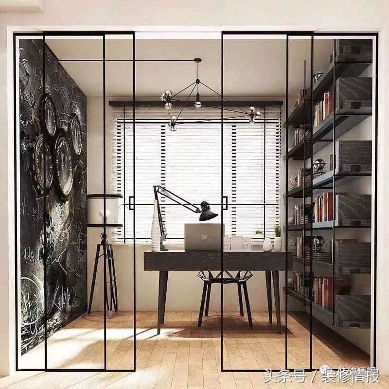 最流行的玻璃隔断,玻璃隔断高级感