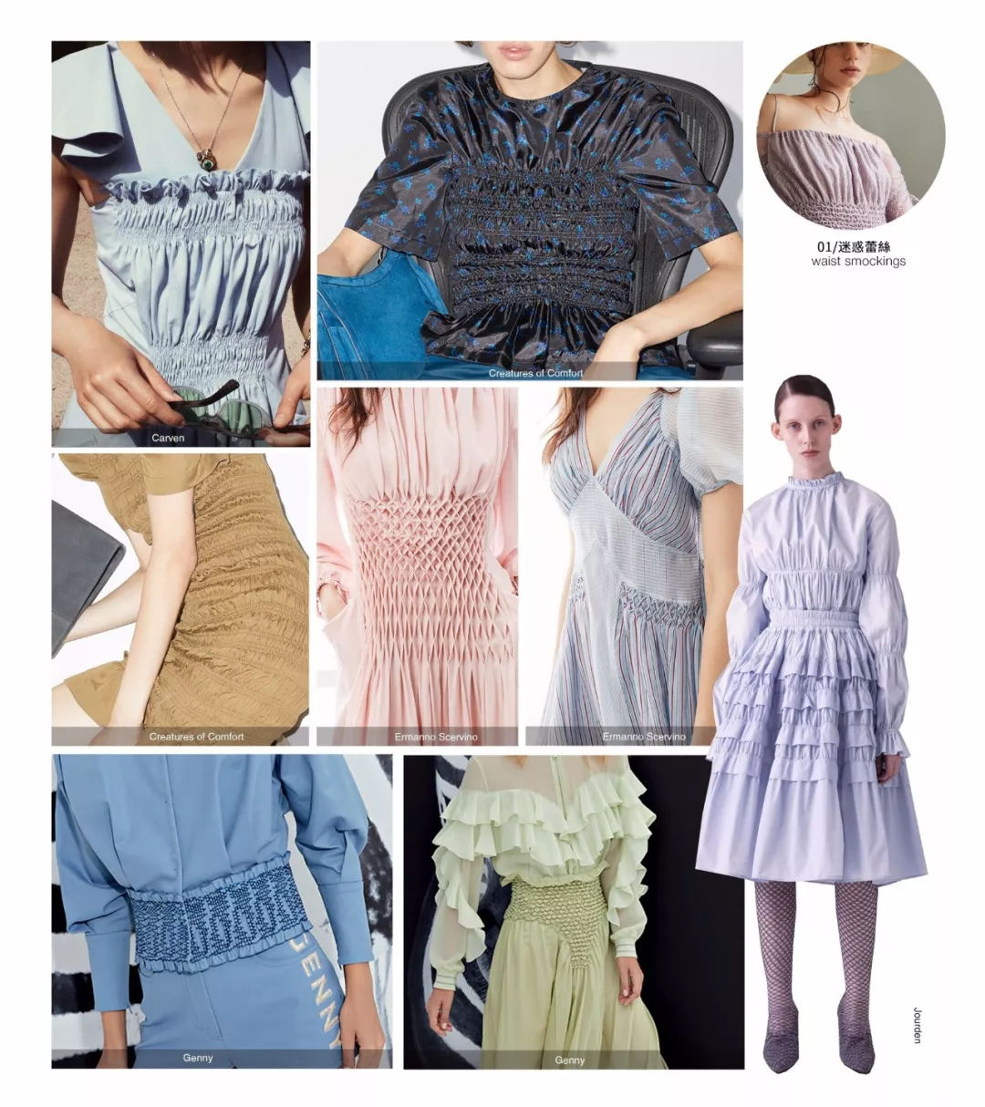 2020年服装t台流行色,女装店t台流行趋势