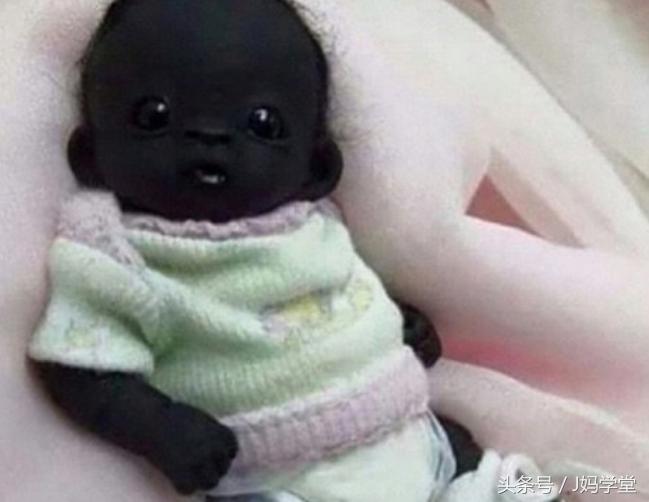 世界上最黑的孩子是什么样子,世界最黑婴儿是什么人