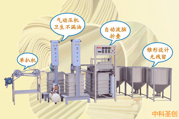 豆腐皮生产机器利润,豆腐皮全自动生产线哪里卖