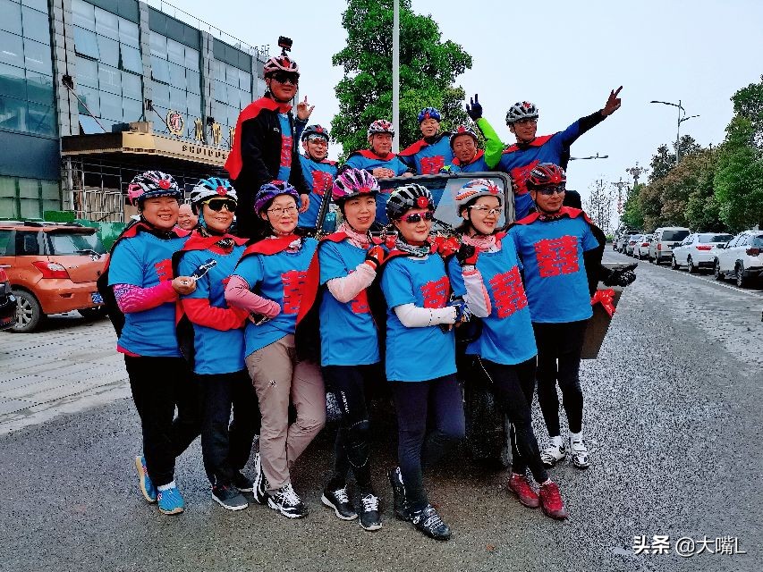 别样的创意婚礼：自行车婚礼，昨天九江这对新人火爆浔城！